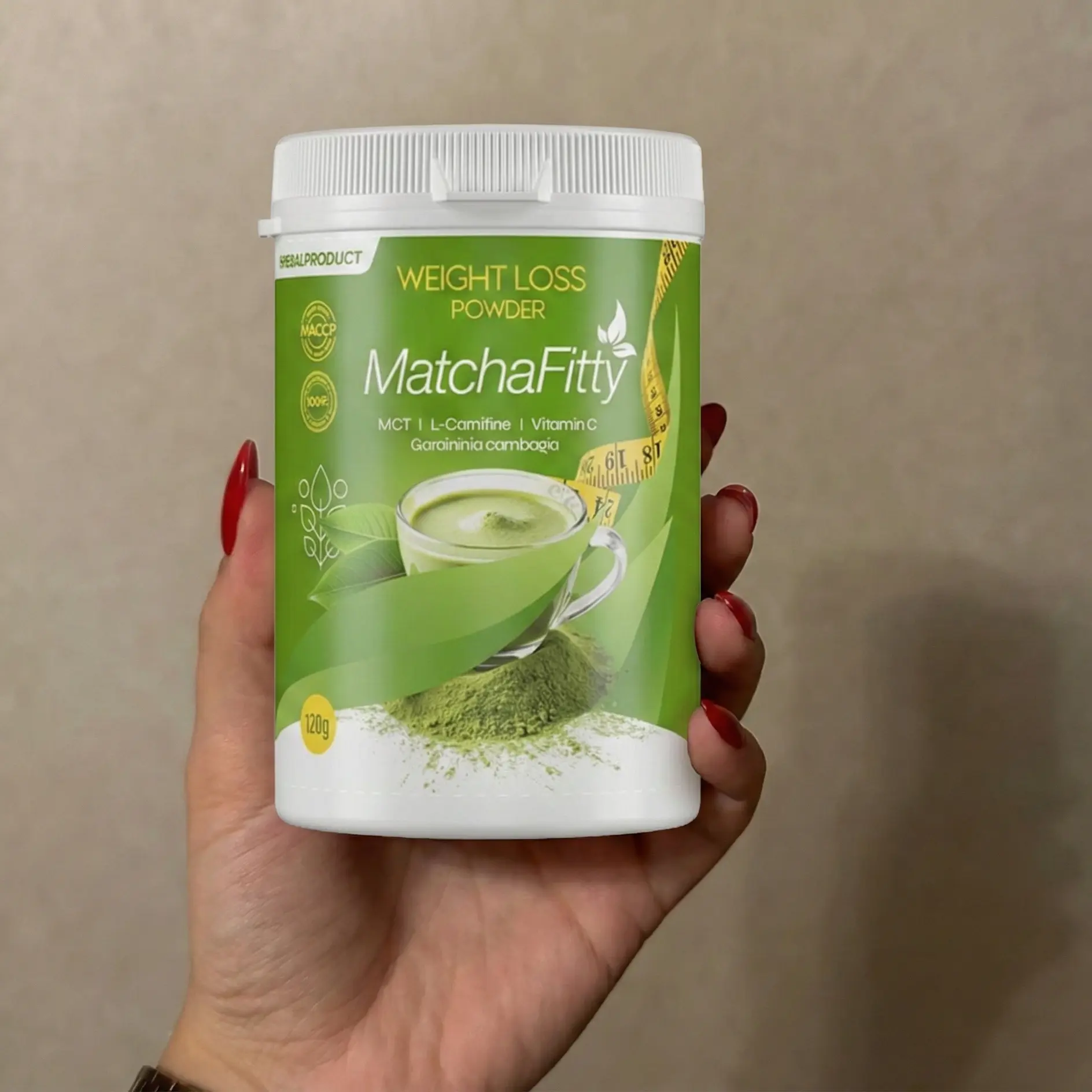 MatchaFitty în mână